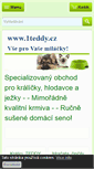 Mobile Screenshot of 1teddy.cz